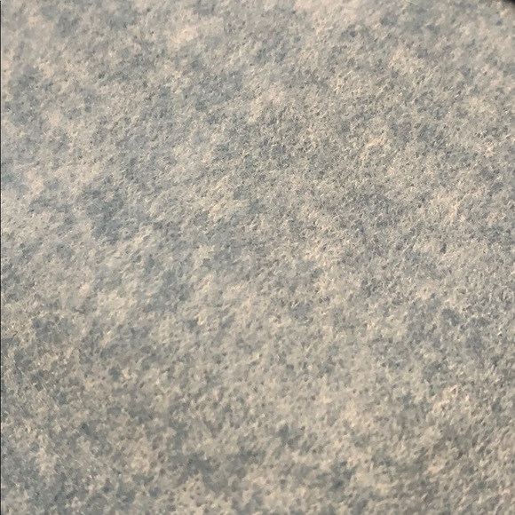 CHERISH BLUE SLUB SHOULDERS SOFT BRUSHED KNIT TOP - Picture 7 of 8